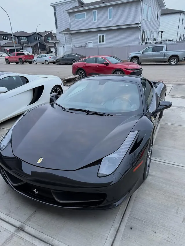 Detailed Ferrari 458 exterior